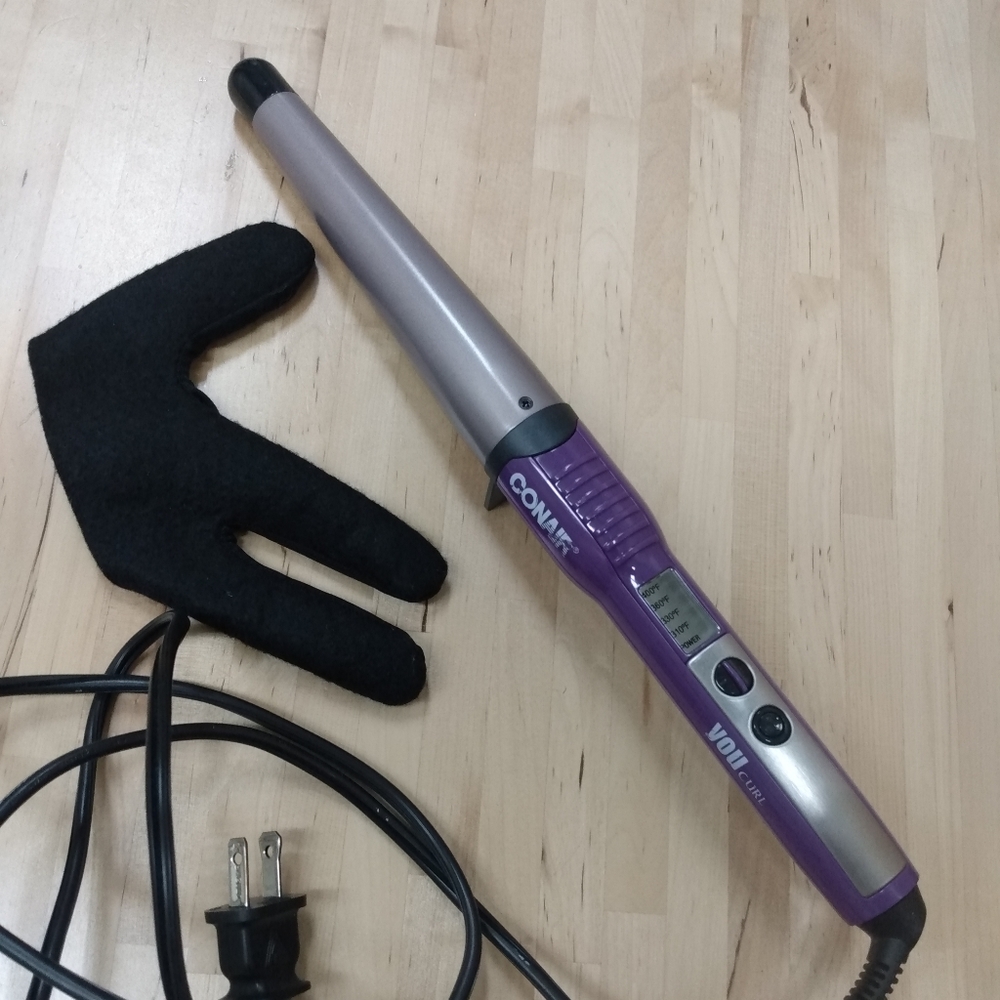 Conair Infiniti Pro Curling Wand You Curl 3/4” to 1 1/4” Barrel Tourmaline